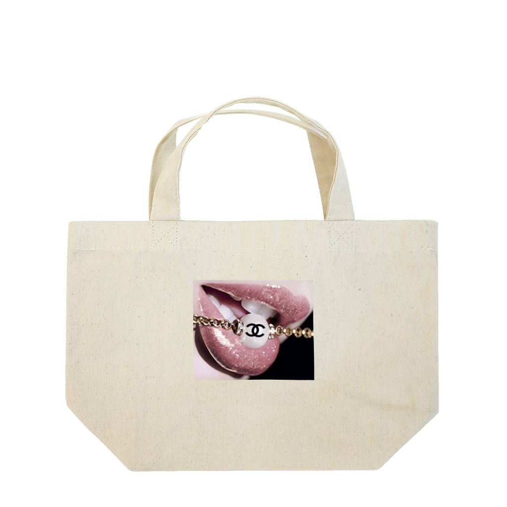 Kawii(🎀•͈ᴗ•͈)の💋 Lunch Tote Bag