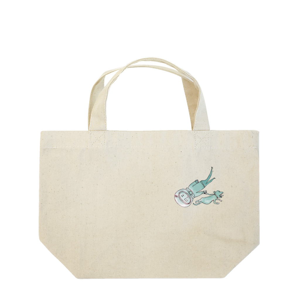 fx_bbbのSpacy Dog Panic!!! Lunch Tote Bag
