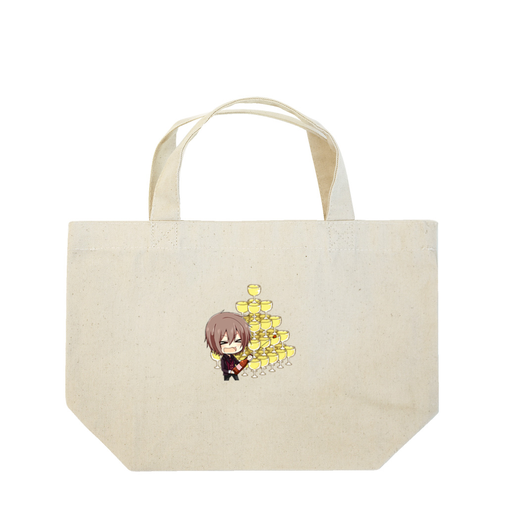 ピロ山通販のぼくホスト君 スタンダード Lunch Tote Bag