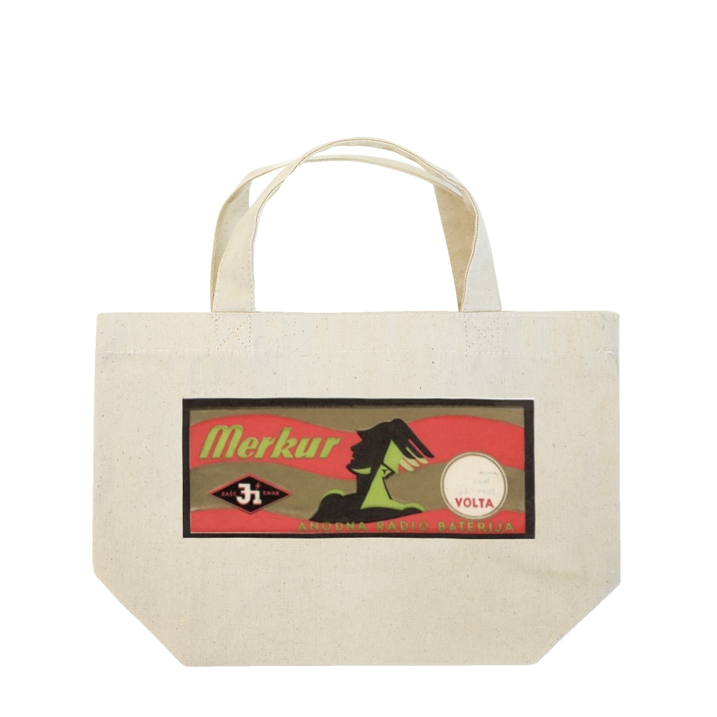 YS VINTAGE WORKSのユーゴスラビア　1930年代 Merkur Lunch Tote Bag