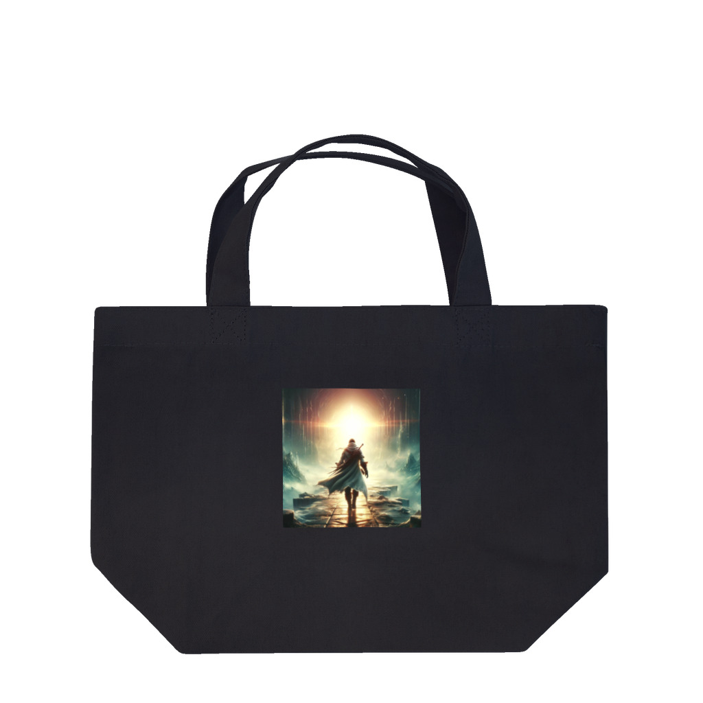 終わらない夢🌈の勇者✨ Lunch Tote Bag