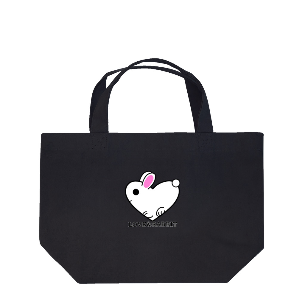 kazeou（風王）のLOVE＆RABBIT Lunch Tote Bag