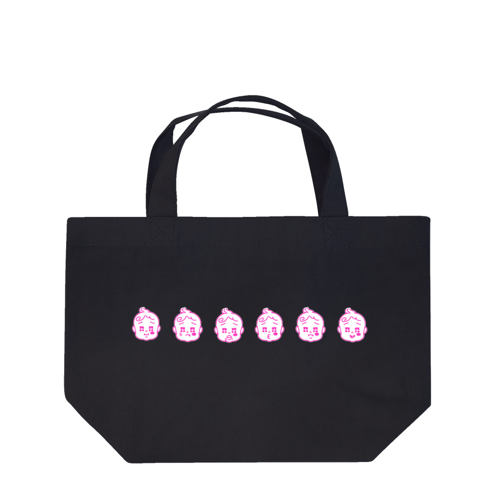 Twinkleベイビー@つかのへのFace line Lunch Tote Bag