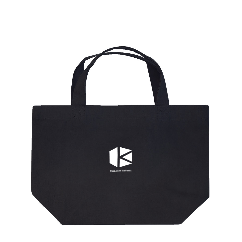 KubographyのKubography White Logo Lunch Tote Bag