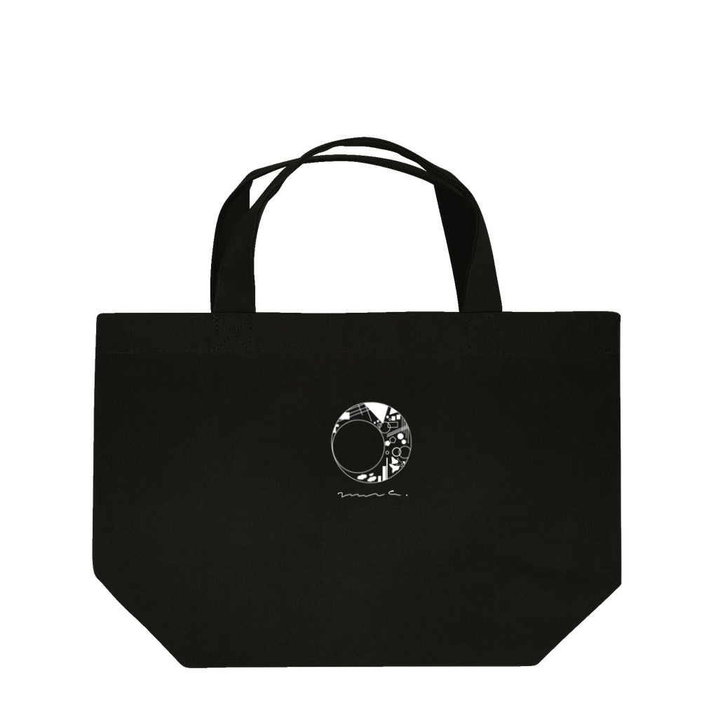 みなのせかいの月とわたし　白 Lunch Tote Bag