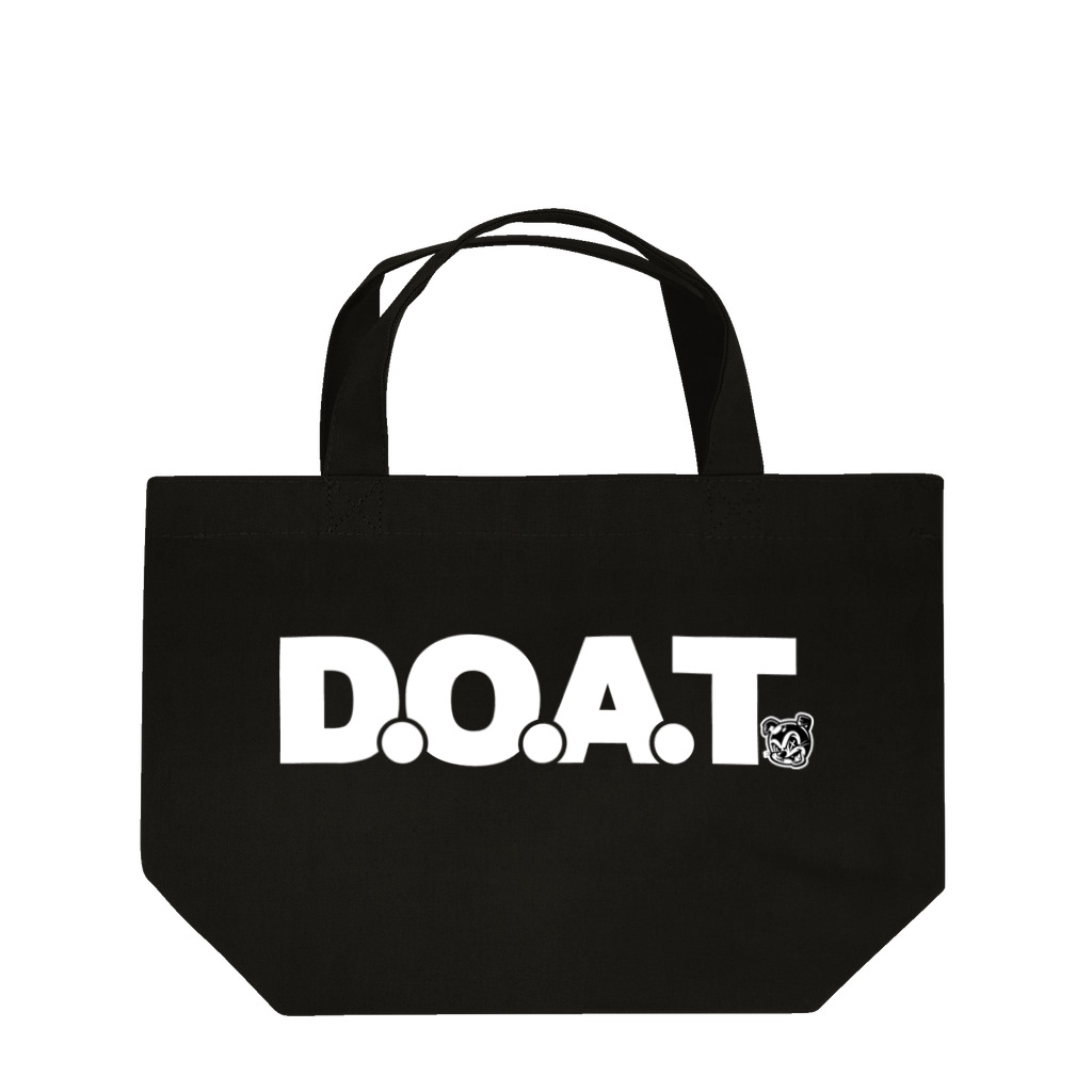 D.O.A.T SHOPのD,O.A.T. FONT T Lunch Tote Bag