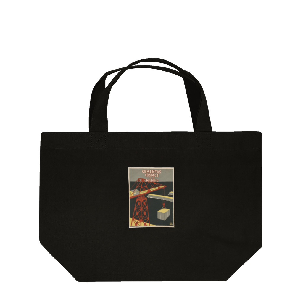 YS VINTAGE WORKSのスペイン・マドリード　1926年　クレーン Lunch Tote Bag