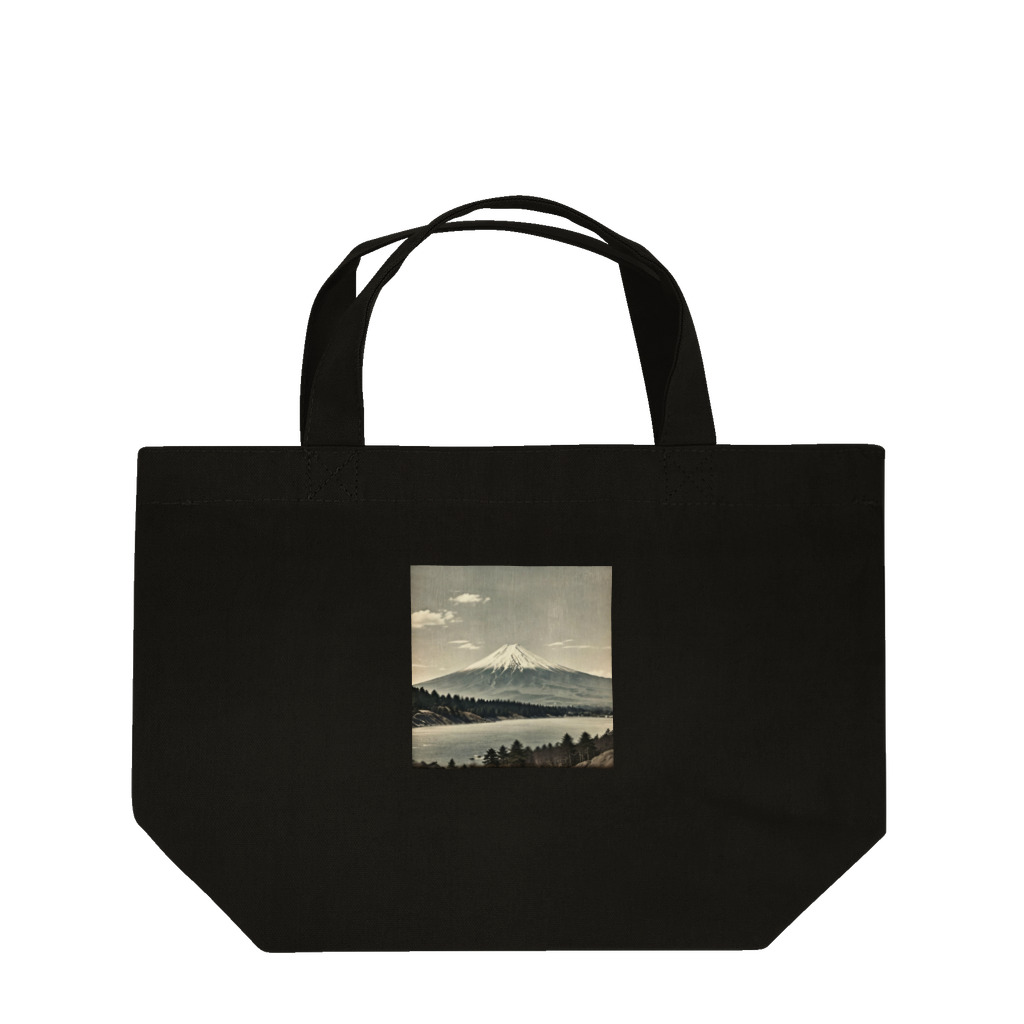 Kaz_Alter777の古風な富士山 Lunch Tote Bag