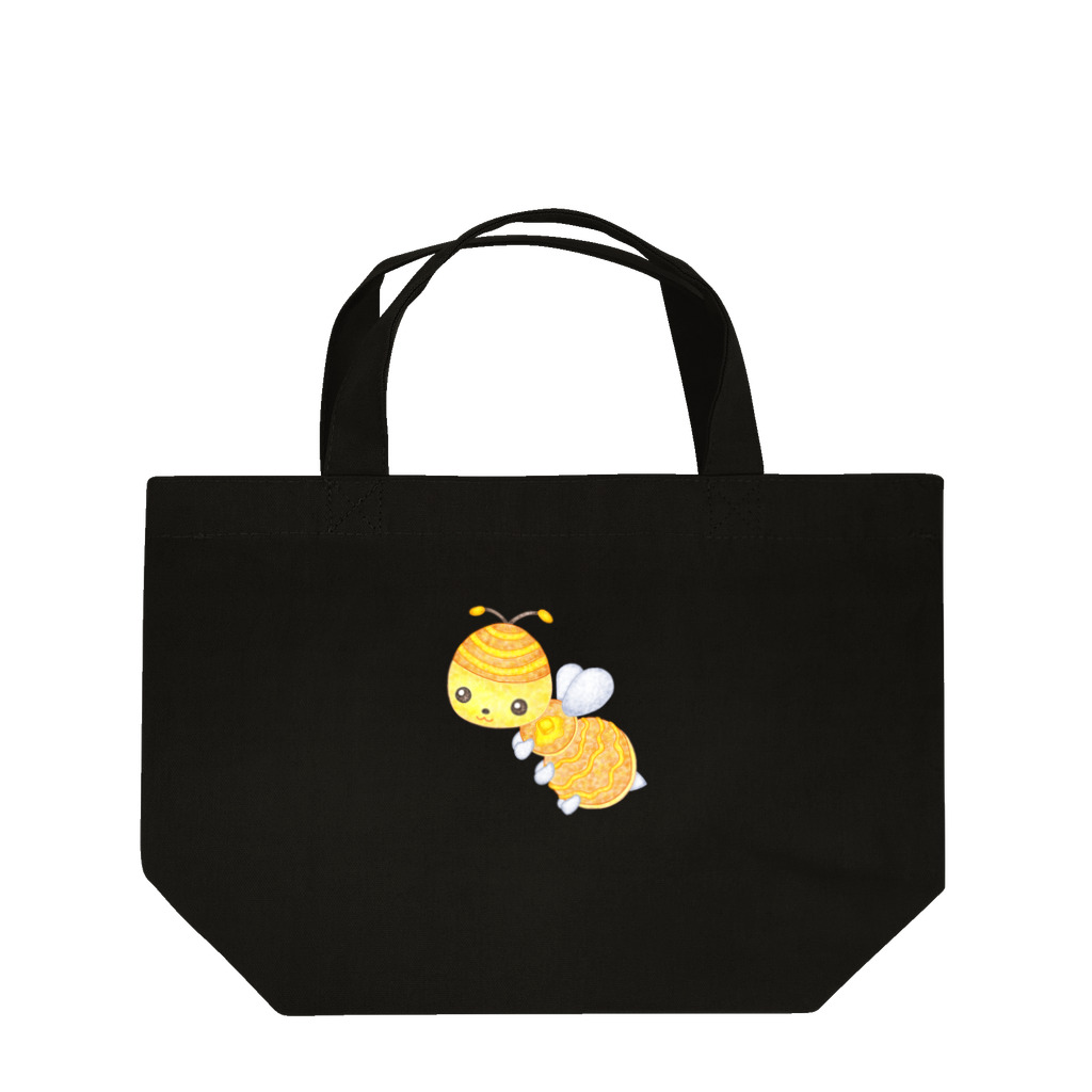 satoayaのアニマルカフェのフードアニマル　ホットケーキ蜂 Lunch Tote Bag