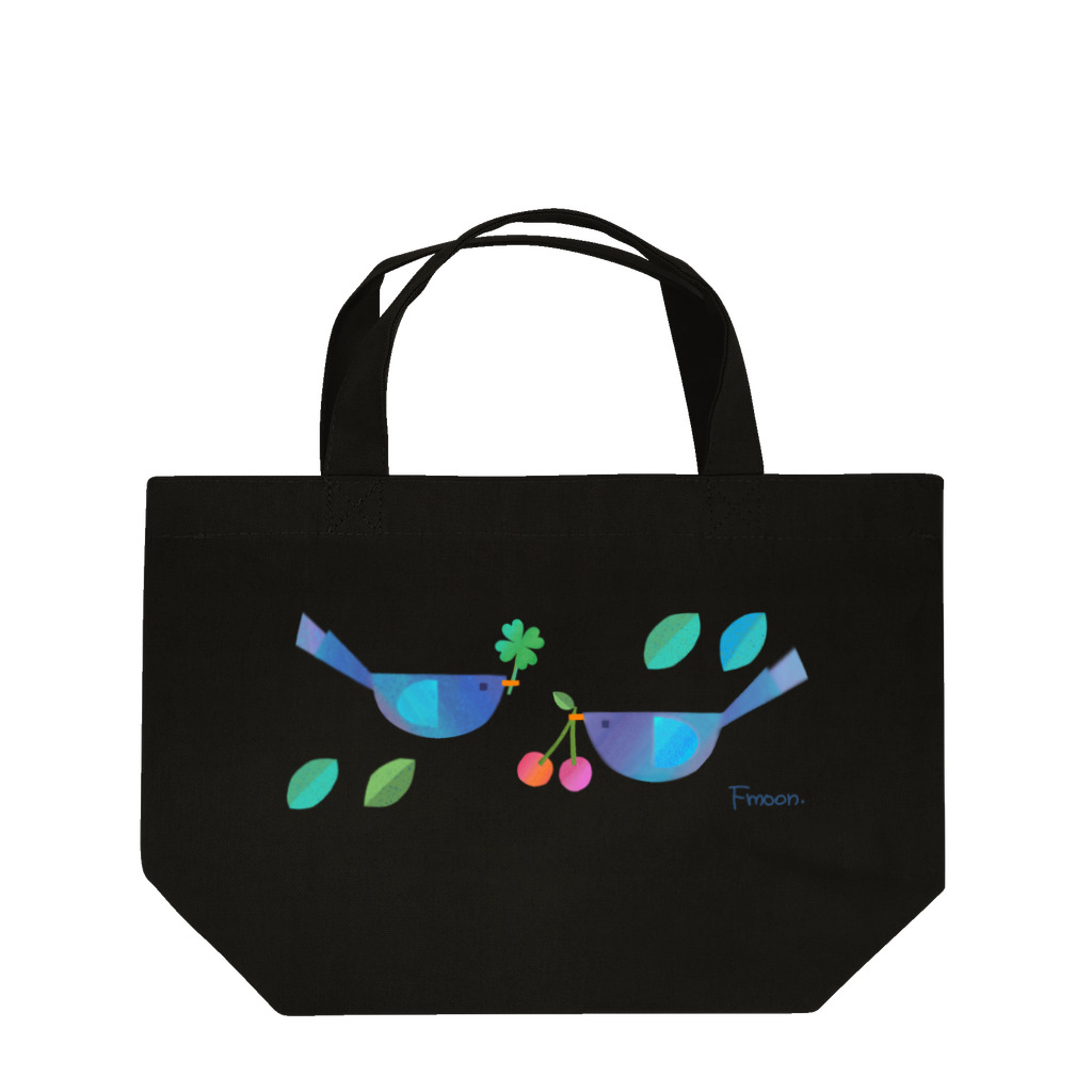 fridaymoonのあおいとりのランチトートバッグ Lunch Tote Bag