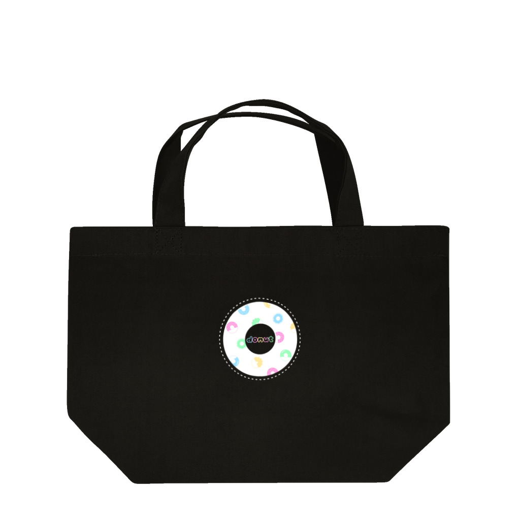 ぱるちゃのdonut(ドーナツ)カラフルver. Lunch Tote Bag