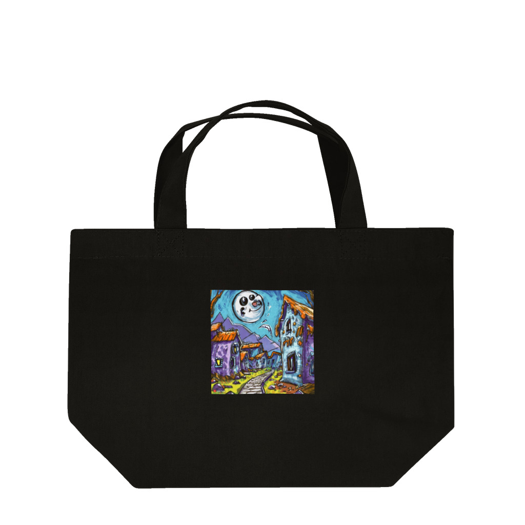 Paonのズーのゾンビくんの町 Lunch Tote Bag