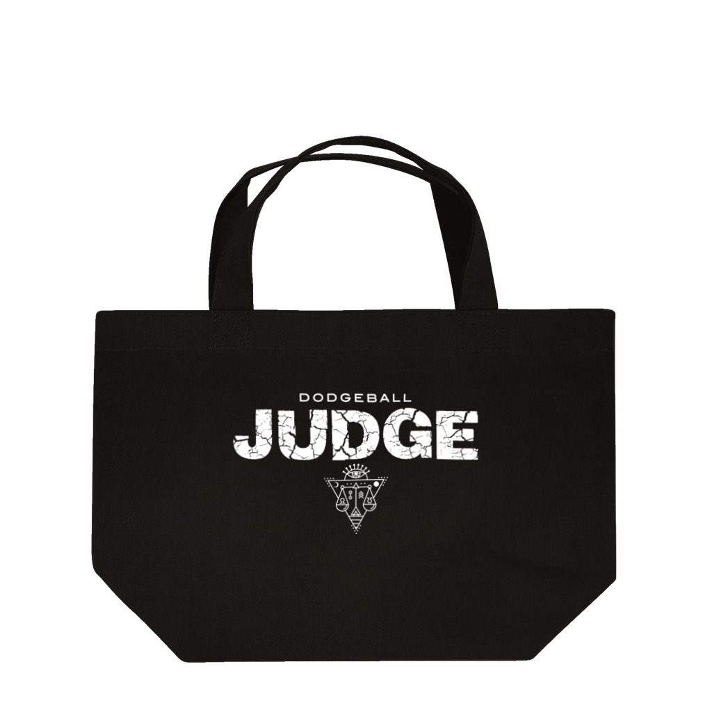 WLDのDODGEBALL JUDGE WHITE Lunch Tote Bag