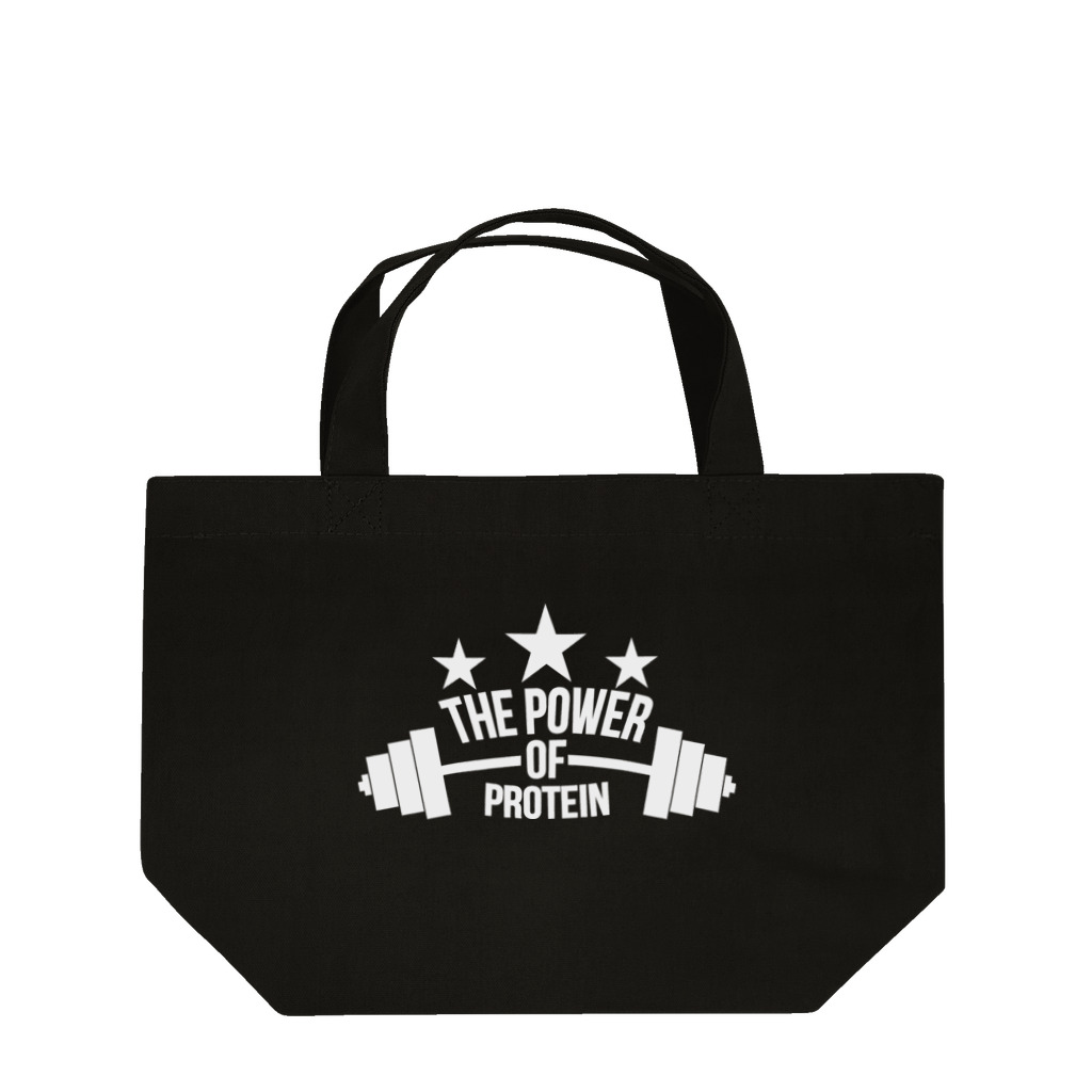 TGTの【The Power Of Protein】ホワイト ランチトートバッグ