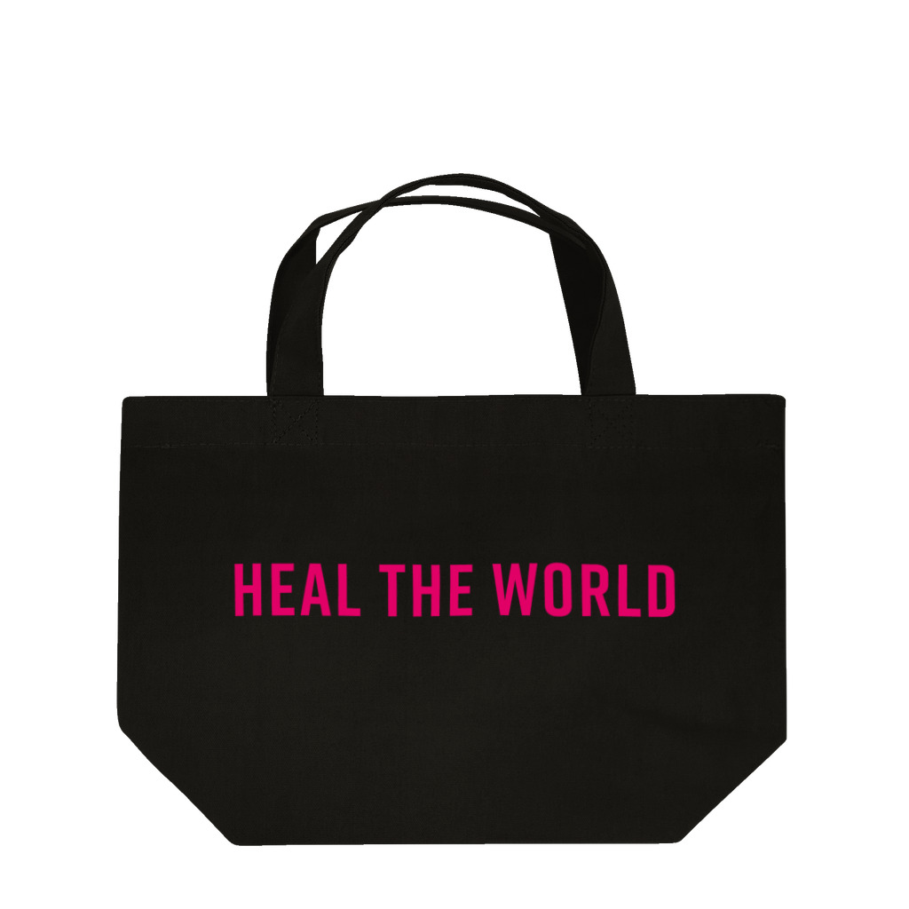 GreenCrystalのHeal the world ランチトートバッグ