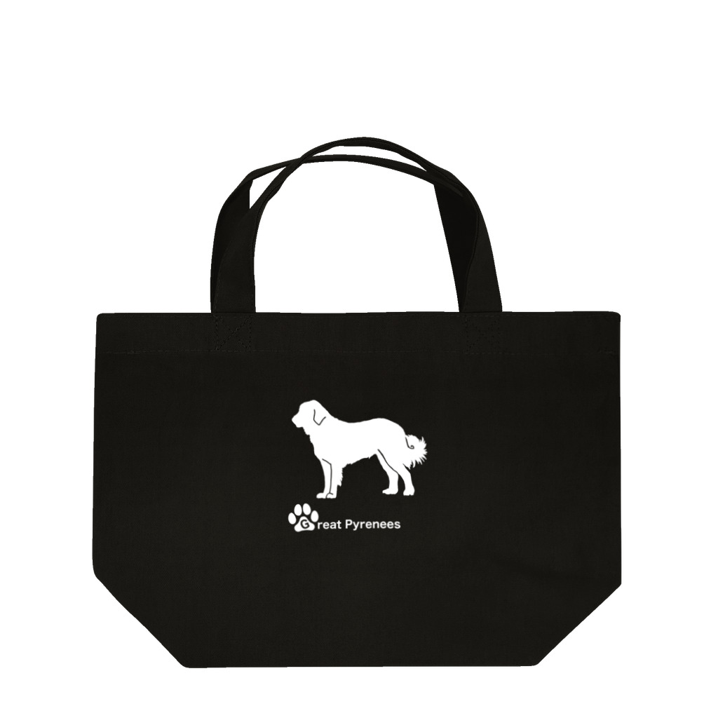 bow and arrow のグレートピレニーズ Lunch Tote Bag