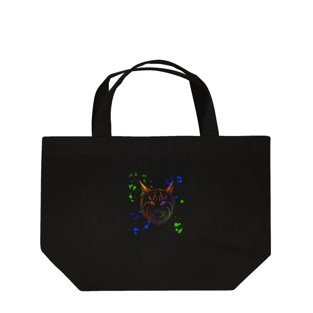 soraのロックな猫のボブ Lunch Tote Bag