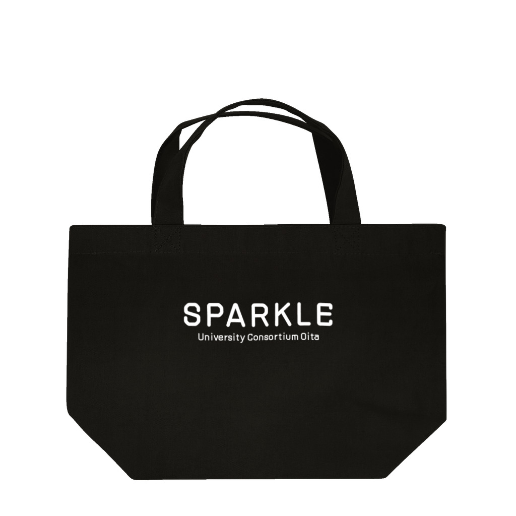 SPARKLEのSPARKLE-シンプル白字 ランチトートバッグ