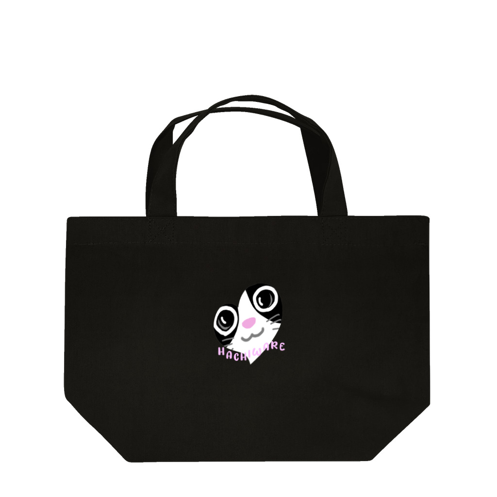 黒猫たんとちゃんのハチワレ Lunch Tote Bag