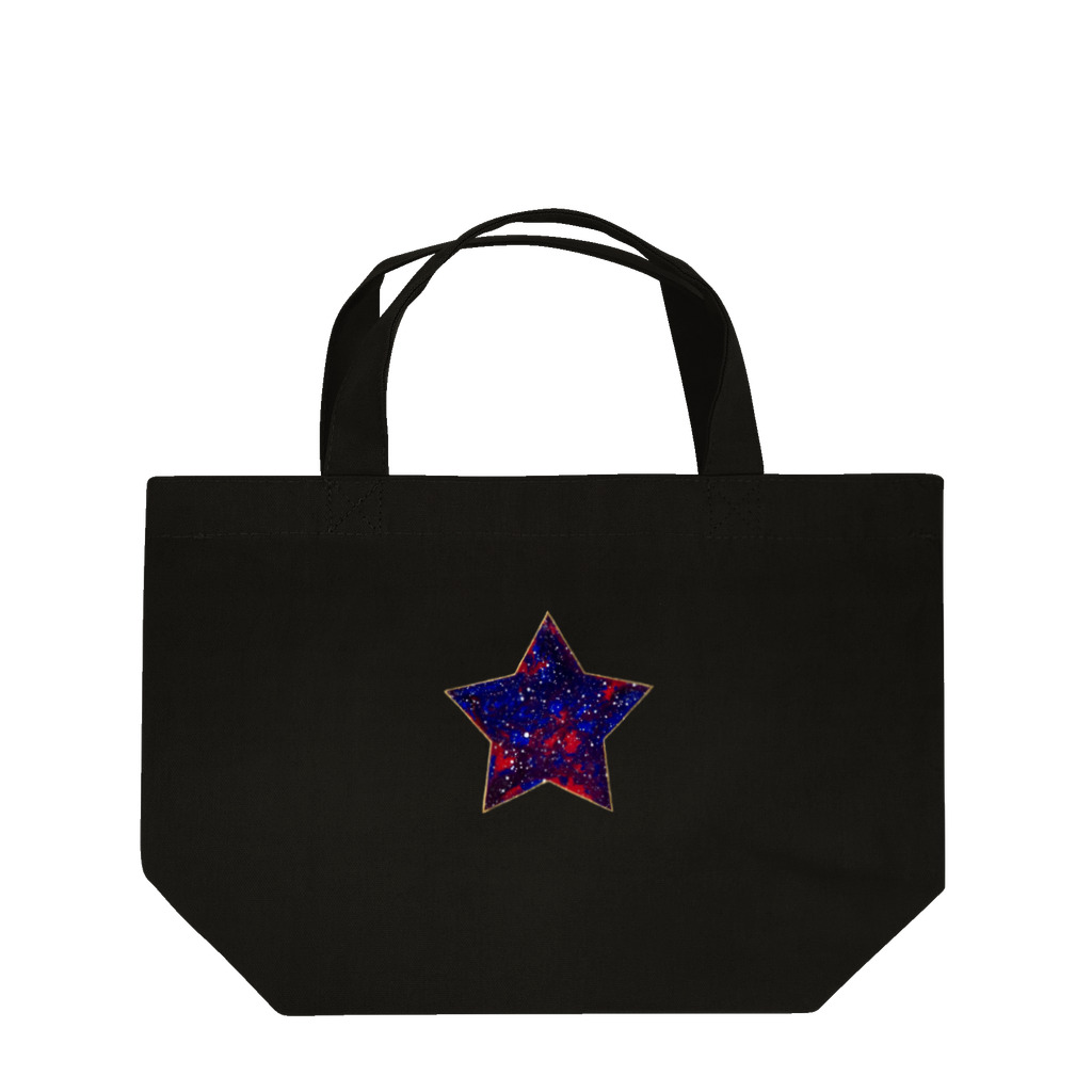 采-aya-の赤い星 Lunch Tote Bag