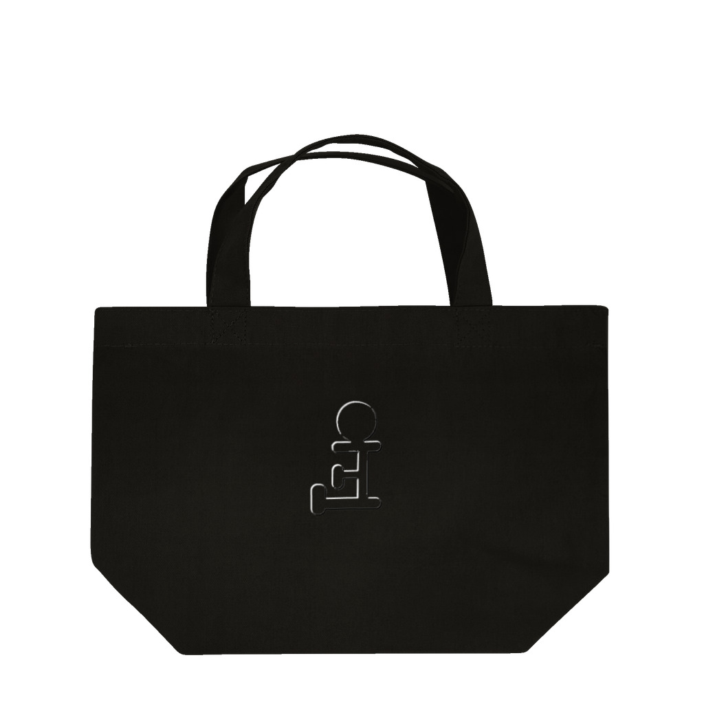 Secret CharityのCocoCannon立体風ロゴ（表） Lunch Tote Bag