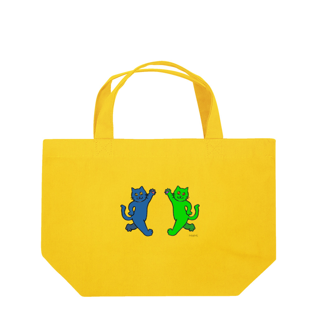odensokoのねこ２ひき Lunch Tote Bag