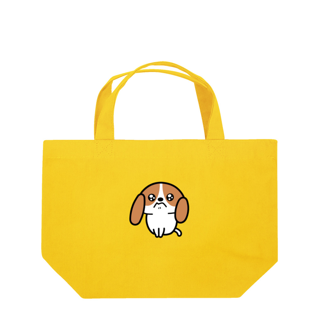 ぽぴーぴぽーのうるうる犬 Lunch Tote Bag