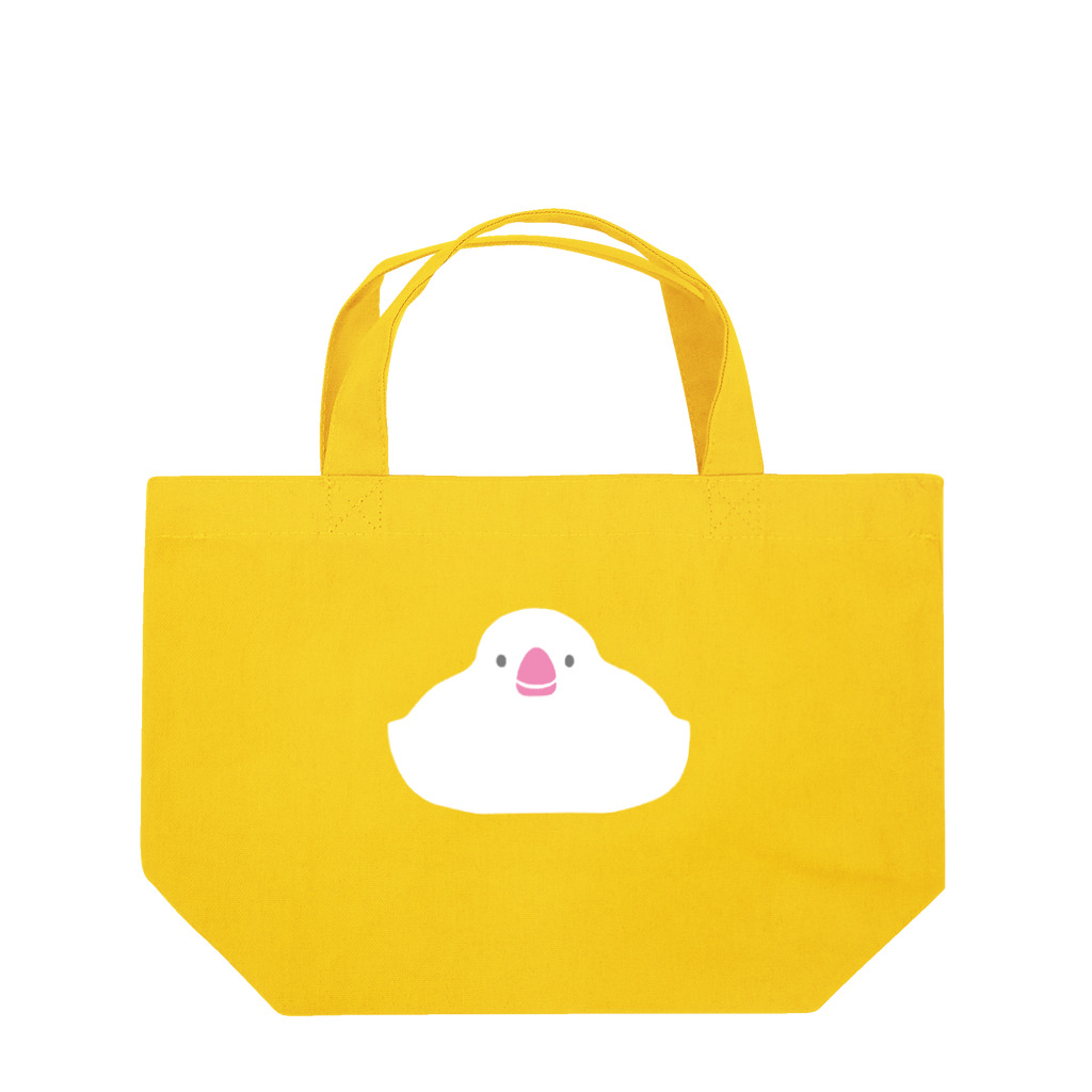 kimitobakuのとろける文鳥ランチトートバッグ Lunch Tote Bag