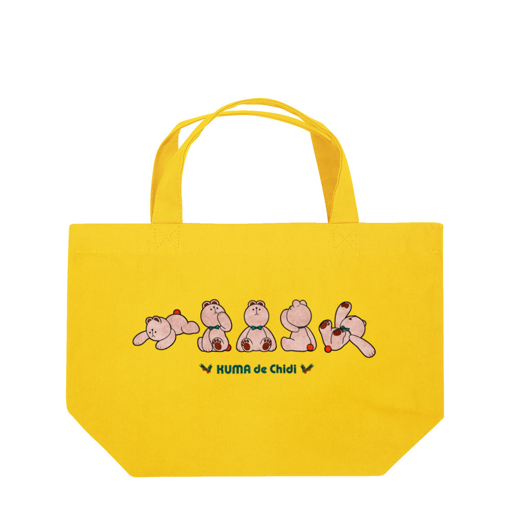 竹条いちいのクマ・ド・チディ Lunch Tote Bag