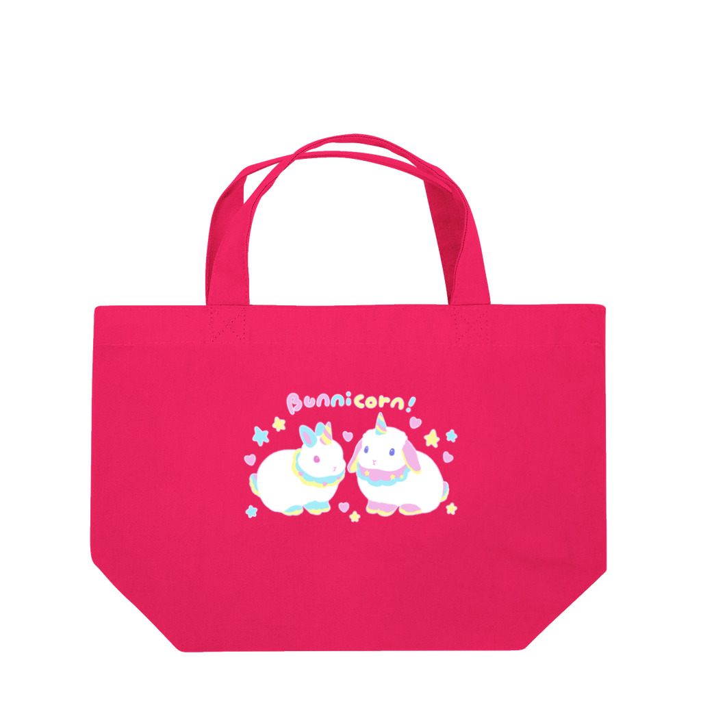 大賀一五の店のバニコーンが見ている Lunch Tote Bag