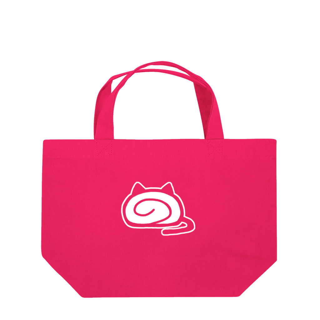 MAKARENTO　ＳＨＯＰの好きな色の　かにゃぼこ Lunch Tote Bag