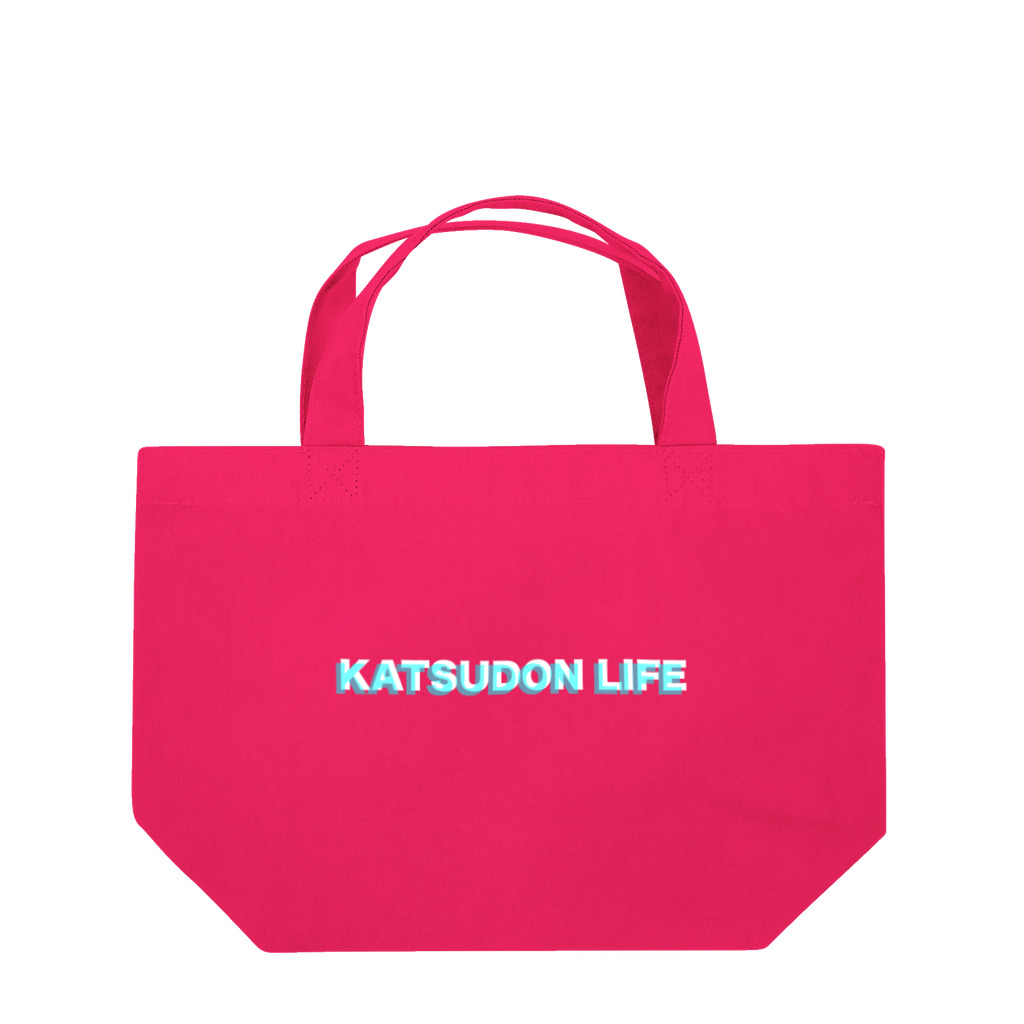 ハロー松田のとんかつTシャツのKATSUDON LIFE ランチトートバッグ