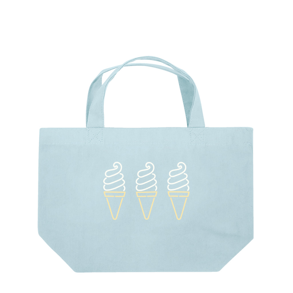 marinaのソフトクリーム（color 3） Lunch Tote Bag