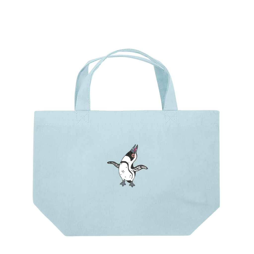 penguininkoのケープペンギンのボエーの瞬間 Lunch Tote Bag