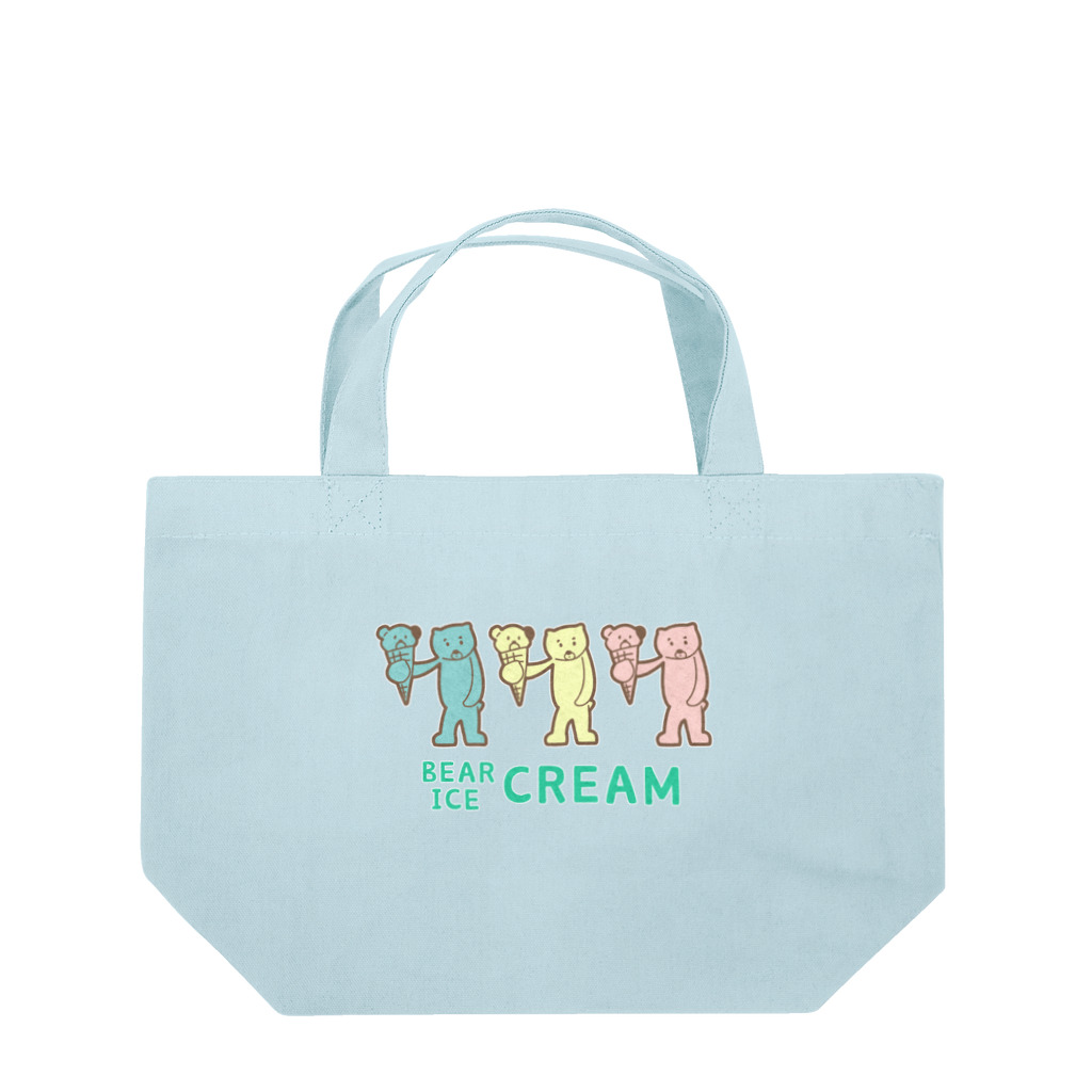 ari designのカラフルアイスクリーム Lunch Tote Bag