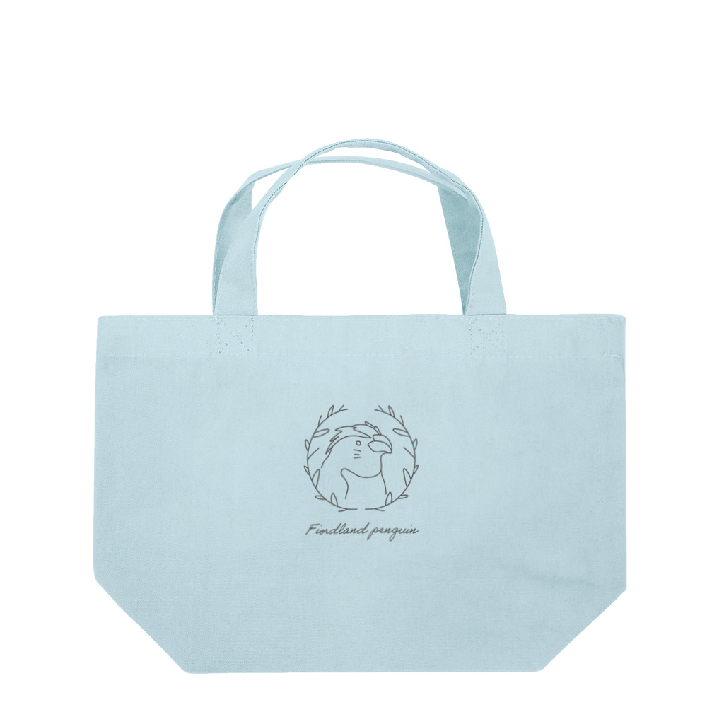 Icchy ぺものづくりのフィヨルドランドペンギン　ロゴ Lunch Tote Bag