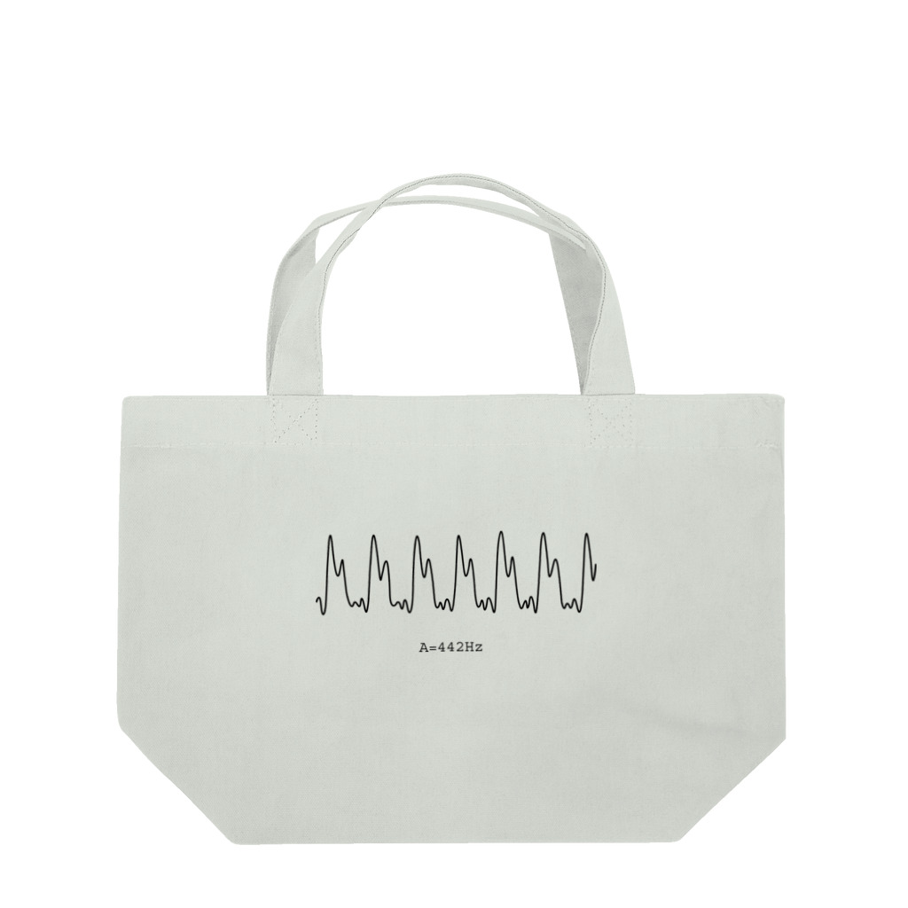 310号室 デザイン研究所のクラリネット音波 Lunch Tote Bag