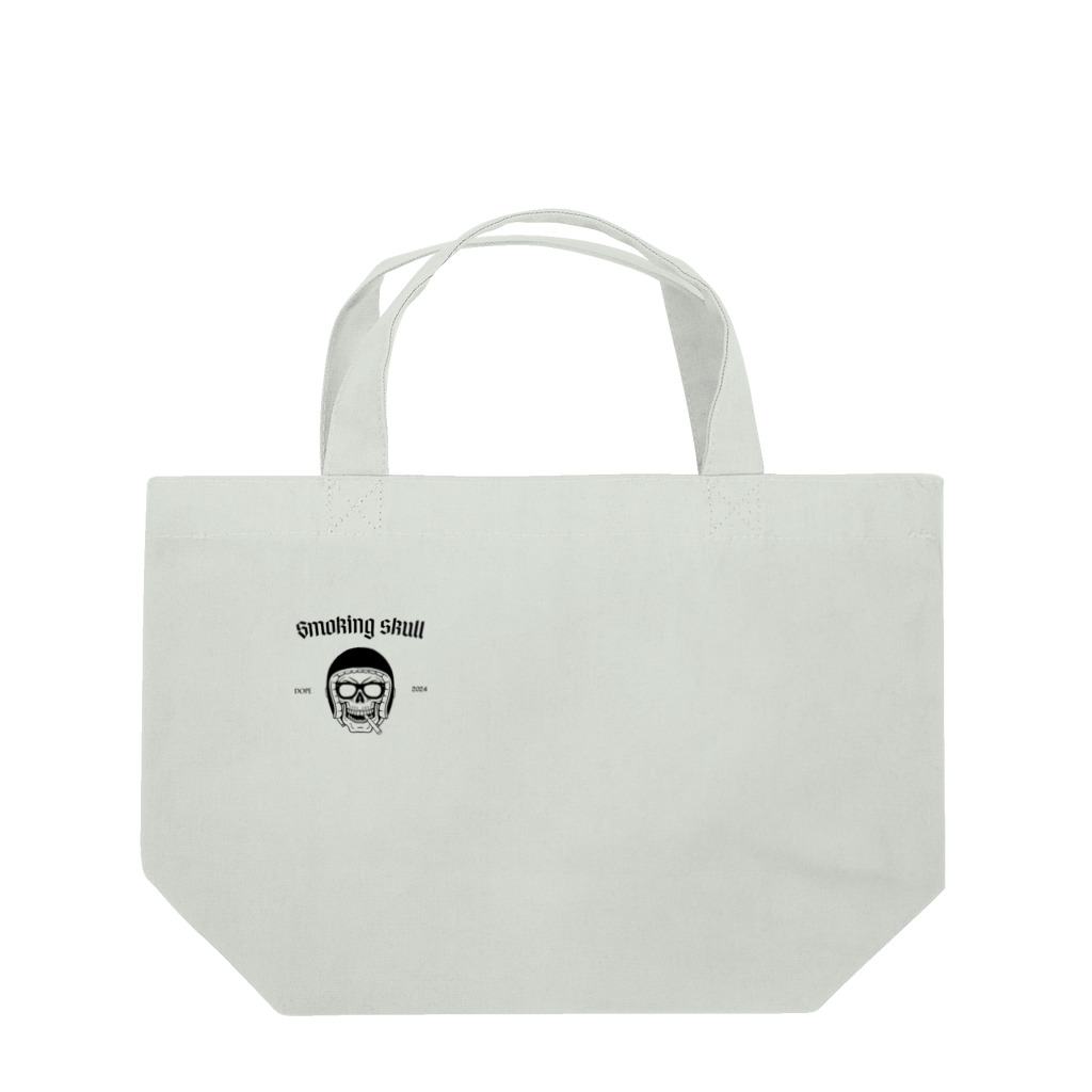 CHIBE86のスモーキングスカル 2024 Lunch Tote Bag