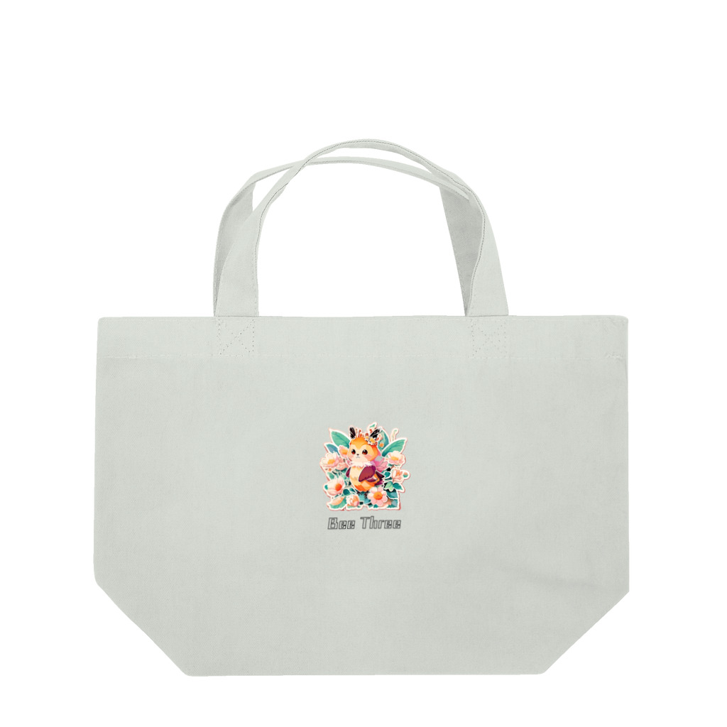 とみぃ丨フリーランス塾講師のBee Three（ビーたん） Lunch Tote Bag