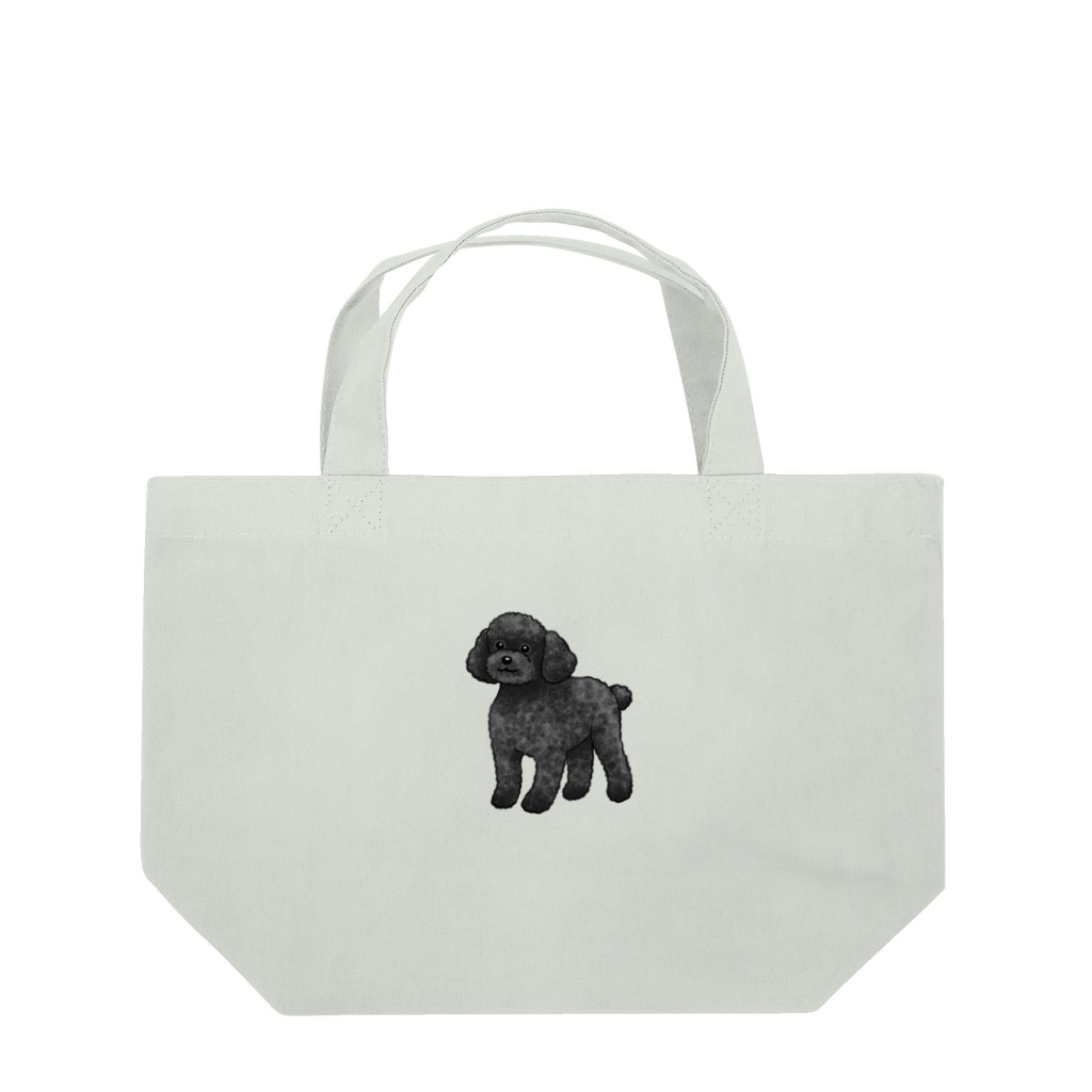 chippokeのトイプードル ブラック Lunch Tote Bag