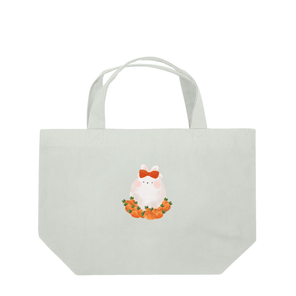 そらはる1のうさぎおばけクマちゃん Lunch Tote Bag