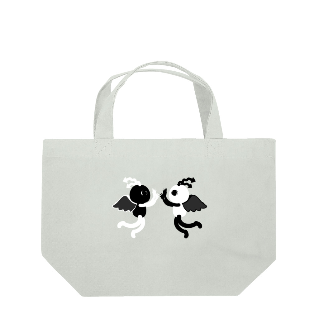 にゃはは♪屋の共に。 Lunch Tote Bag