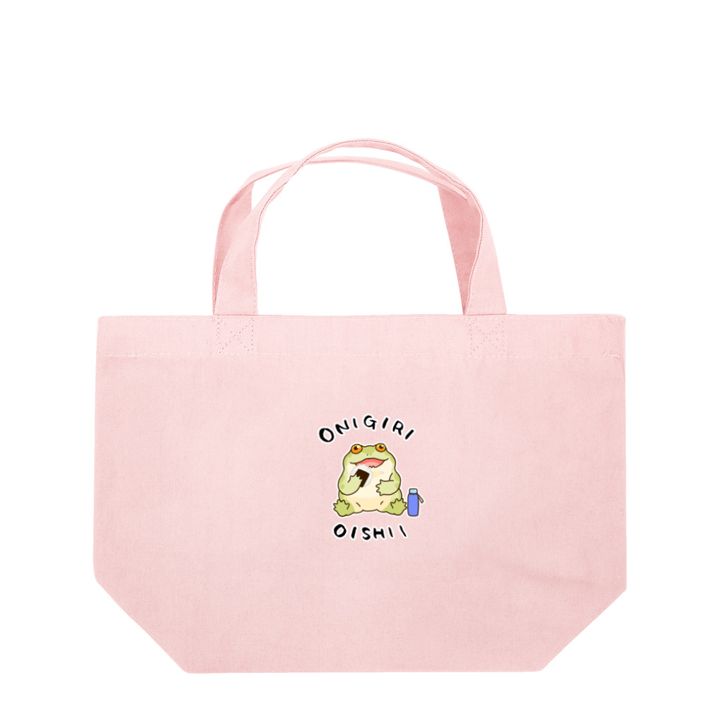 たろのタピオカガエルさん　ランチトート Lunch Tote Bag