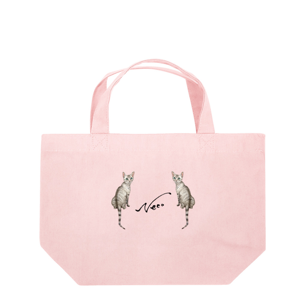 idumi-artのNeco bag Lunch Tote Bag