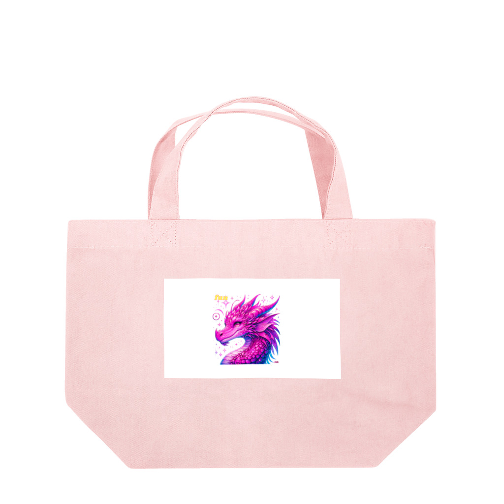 Oh my lady kkのpinky dragon bro Lunch Tote Bag