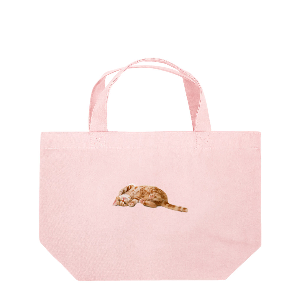 manami♡Milkの茶トラのトラ猫 Lunch Tote Bag