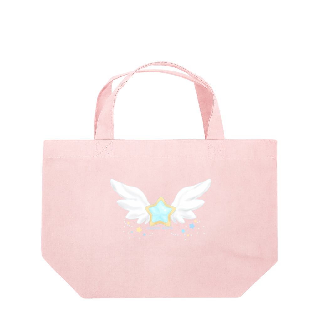 crystal star☆の星と羽根 Lunch Tote Bag