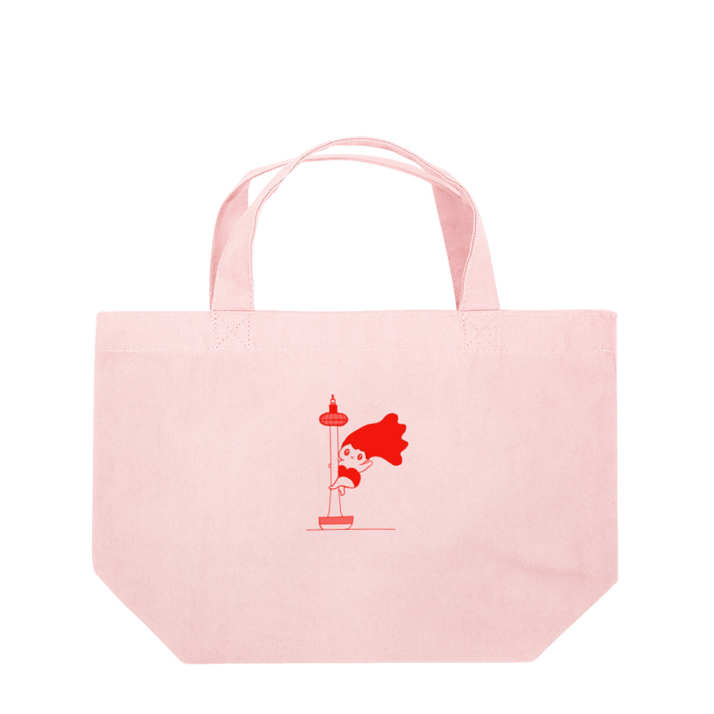 ERIKA RELAXのポールダンスリラ子ちゃん Lunch Tote Bag