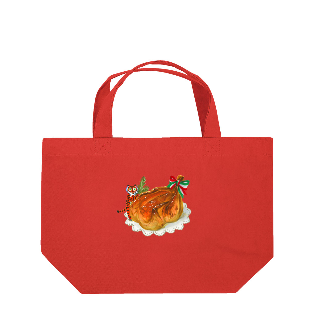 segasworksのローストチキンとトラちゃん Lunch Tote Bag