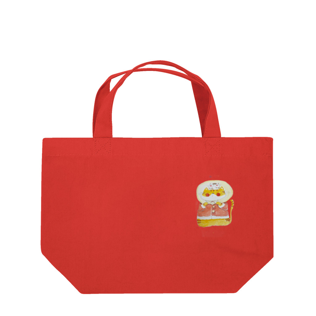 みゆ左衛門のサンタさんのお手伝い Lunch Tote Bag